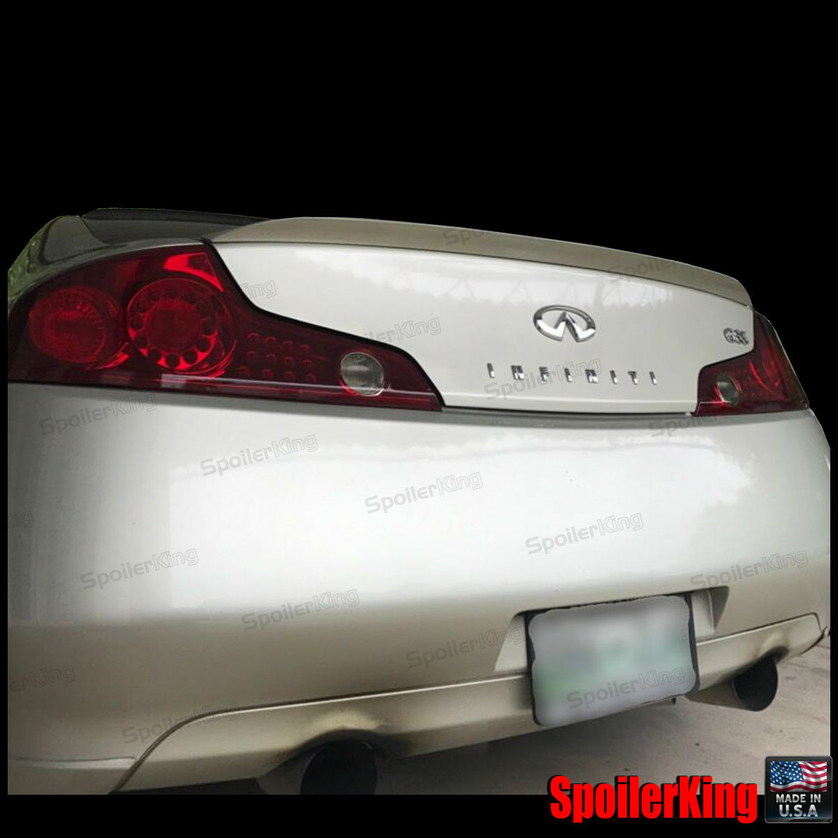 SPK 284G Universal rear trunk spoiler SELECT a SIZE 30"- 63" available