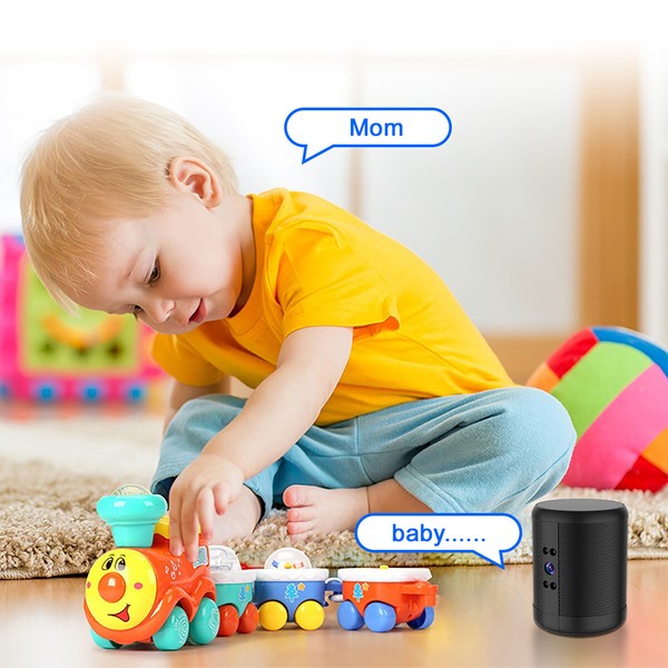 WIFI 1080P PTZ 180° HD Spy Hidden Camera Bluetooth Speakers Video Recorder Cam - Image 22