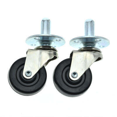 KAISH 2''Heavy Duty Guitar AMP Swivel CASTERS Push-in Amplifier Wheels w/ Sockets
