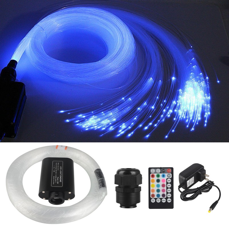 12W LED Fiber Optic Lights Music Control 12V Car roof Star