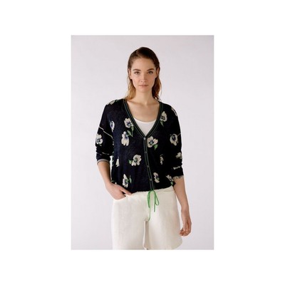 OUÍ OUI STRICKJACKEN DAMEN BLAU NEU & OVP 836151