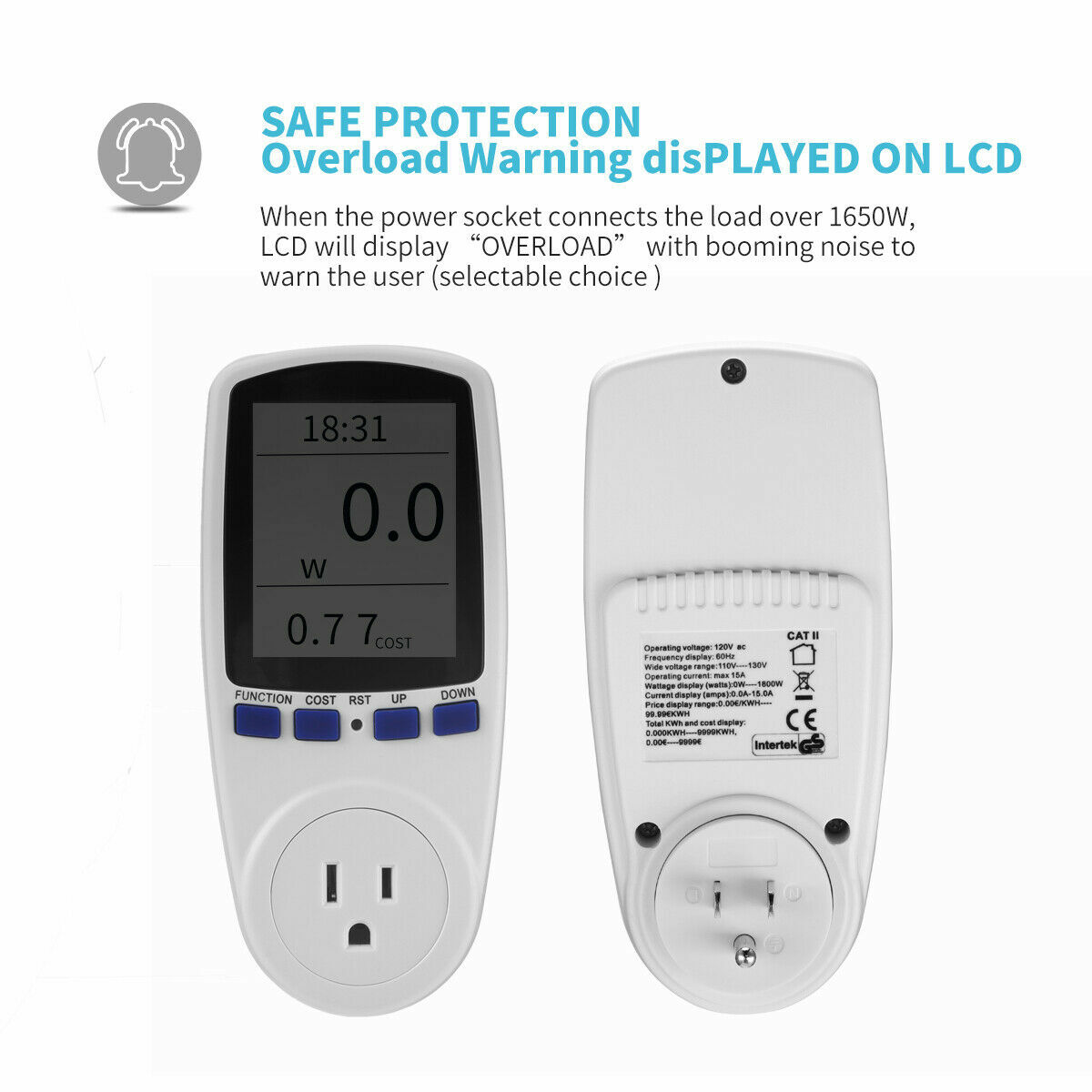 Digital Power Saving Energy Monitor 