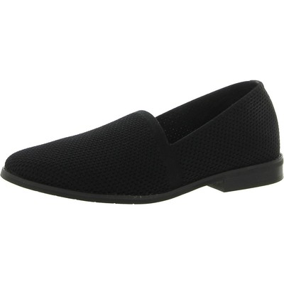 

Женские получерные вязаные лоферы Eileen Fisher 10 Medium (B,M) BHFO 7745, Black stretch