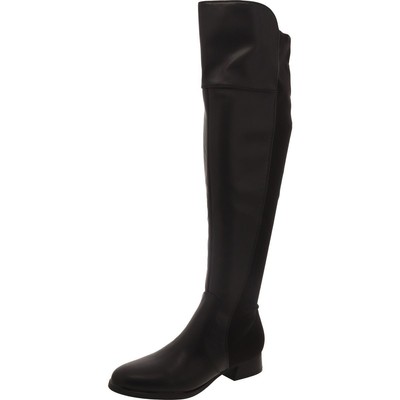 Женские сапоги выше колена Marc Fisher Terrea черного цвета 8.5 Medium (B,M) BHFO 2110