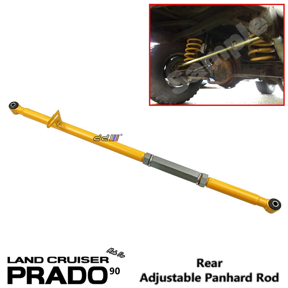 Rear Adjustable Panhard Rod Fit For Toyota Land Cruiser 90