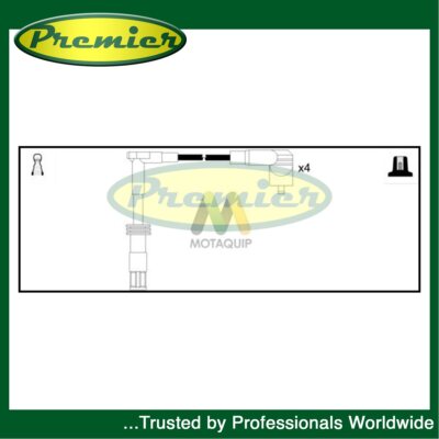Premier Ignition Leads Fits Alfa Romeo Spider GT 147 166 156 1.6 1.7 2.0