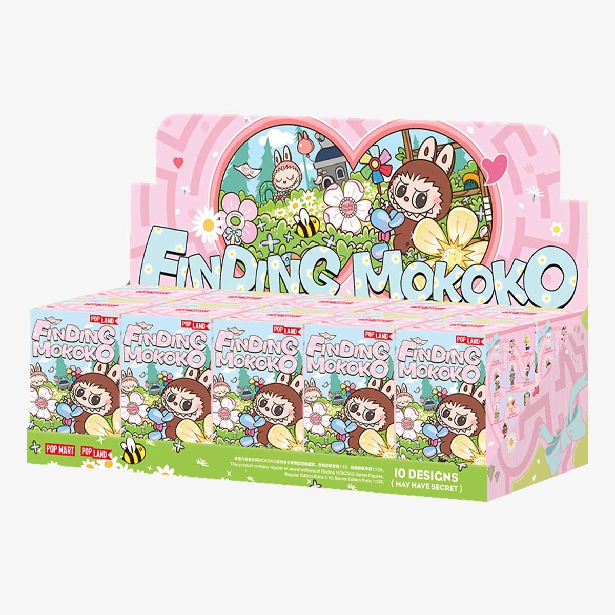 POPMART FINDING MOKOKO シークレット Mokoko Finding Mokoko Series Secret Heart Maze(1/120) – TOYSEZ