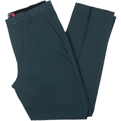 Мужские брюки из эластичного хлопка Dockers зеленого цвета 34/34 BHFO 6243