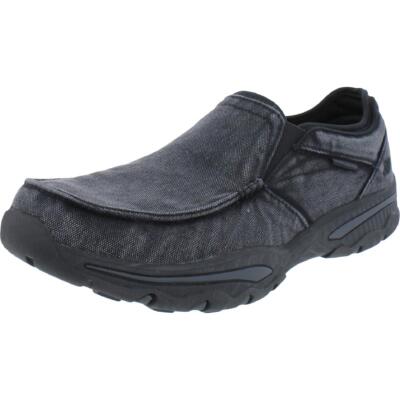 

Черные парусиновые лоферы Skechers Creston-Moseco 10 Medium (D) BHFO 8804, Черный