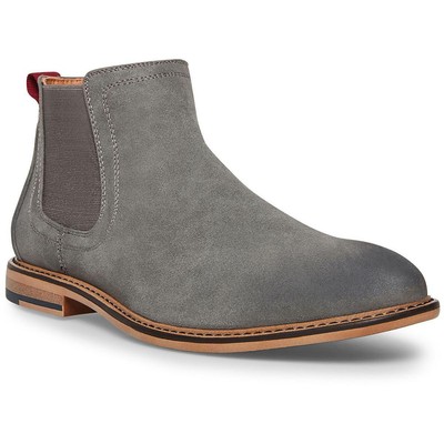 

Ботинки челси Madden Mens Grizon из искусственной замши без шнуровки до щиколотки BHFO 7239, Grey suede, Grizon