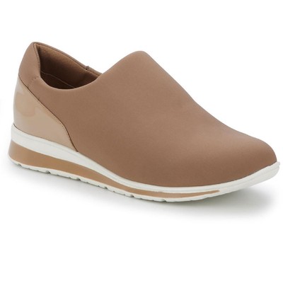 

Женские прогулочные люльки на плоской подошве Dash Taupe шириной 10,5 (C, D, W) BHFO 5123, Taupe/patent