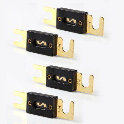 4x 150A AMP ANL Type Fuse Gold Plated High Quality Fuses Car Audio Blade