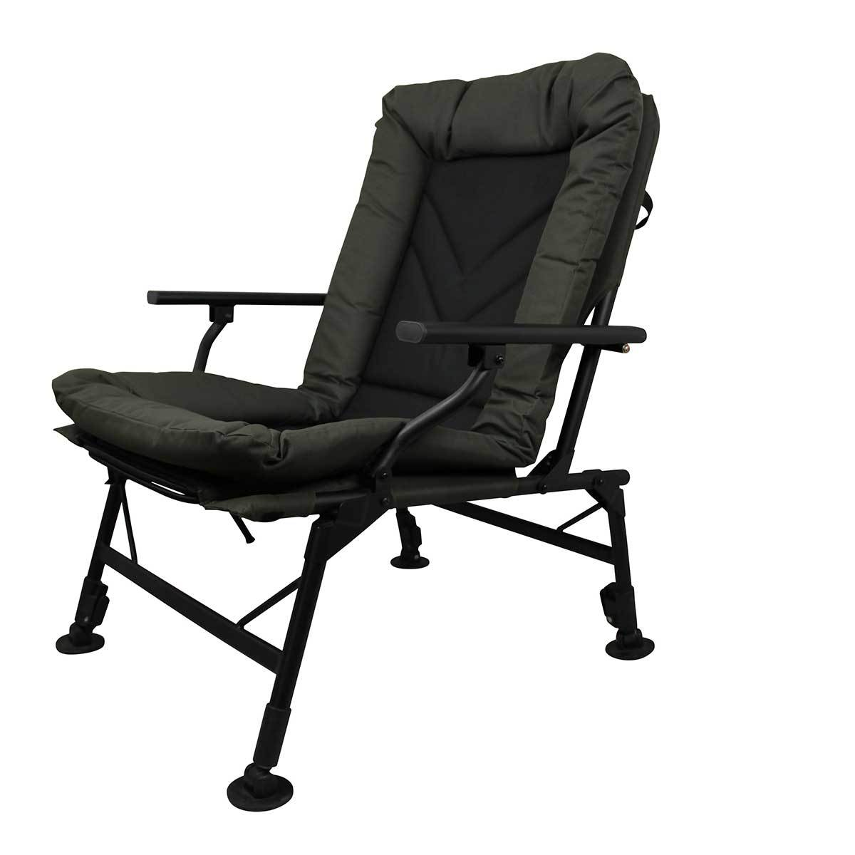 Prologic Comfort Carp Chair With Arms Ultra Padded Fishing Adjustable