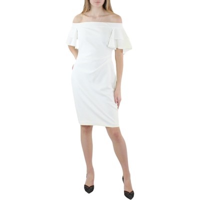 

Женское коктейльное и вечернее платье цвета слоновой кости Lauren Ralph Lauren  BHFO 8788, Chic cream
