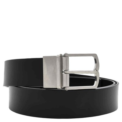Pre-owned Bally Country 35 Adjustable And Reversible Leather Belt In Check Description