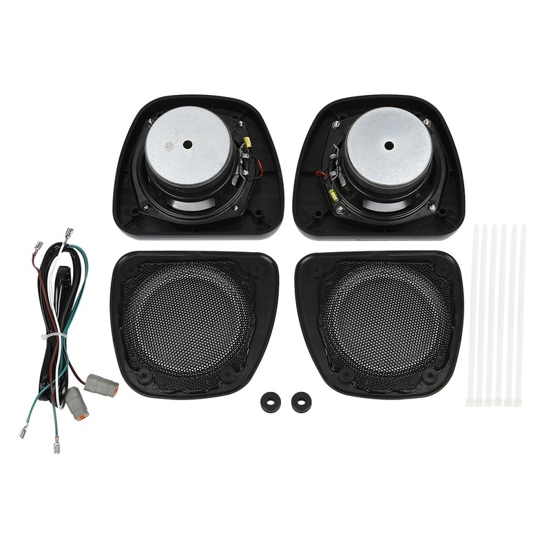 Audio Lower Fairing Speakers Kit For Harley Touring Electra Glide FLHT 2006-2013