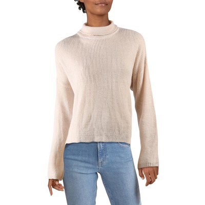 

Sadie - Sage Женский вязаный свитер Morgan с ребристой отделкой и водолазкой BHFO 8785, Milk tea