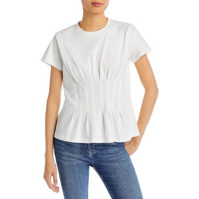 

Футболка женская облегающая с коротким рукавом Amur BHFO 4288, Off white