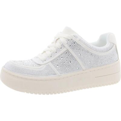 Wild Pair Womens Leather Lace-Up Casual And Fashion Sneakers Shoes BHFO 7155