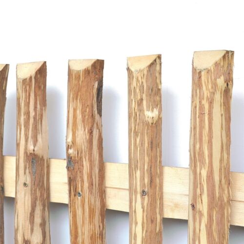 Zaunlatten Holz Haselnuss Zaun Latten Brett Staketen Zaun Kastanienzaun Garten 