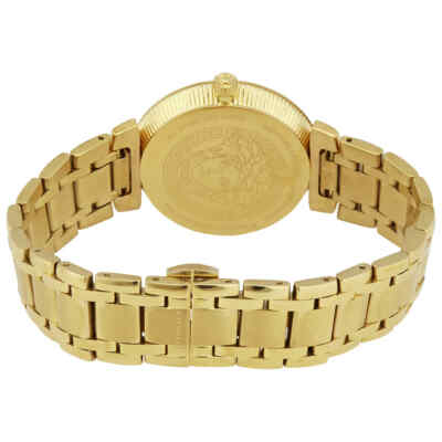 Pre-owned Versace Daphnis Quartz Mop Dial Ladies Watch V16070017