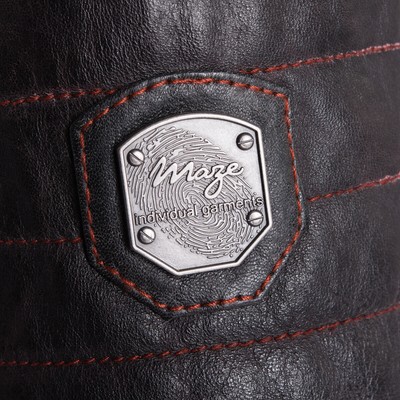 MAZE MAZE LEDERJACKE VALBOM