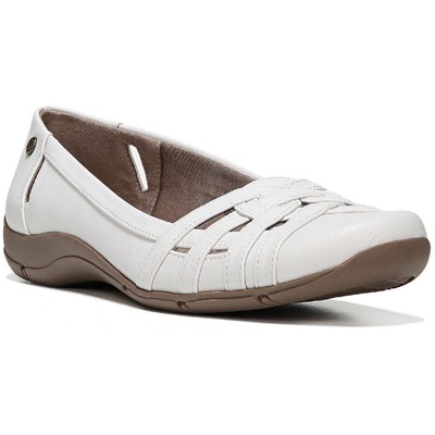 Женские разнообразные белые слипоны на плоской подошве LifeStride 10 Medium (B,M) BHFO 3864
