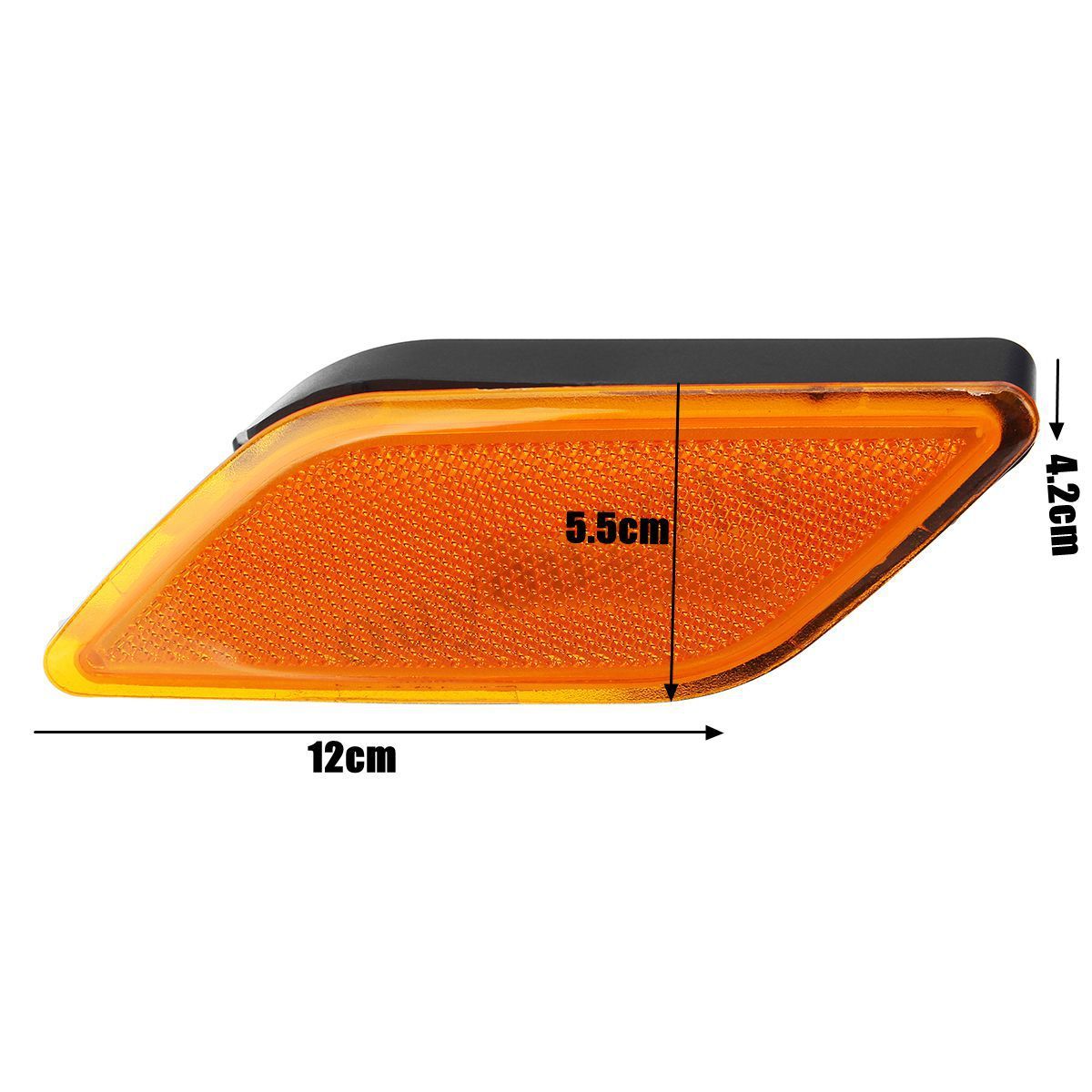 2X Side Marker Light Amber Lens For Mercedes Benz E350 20102013
