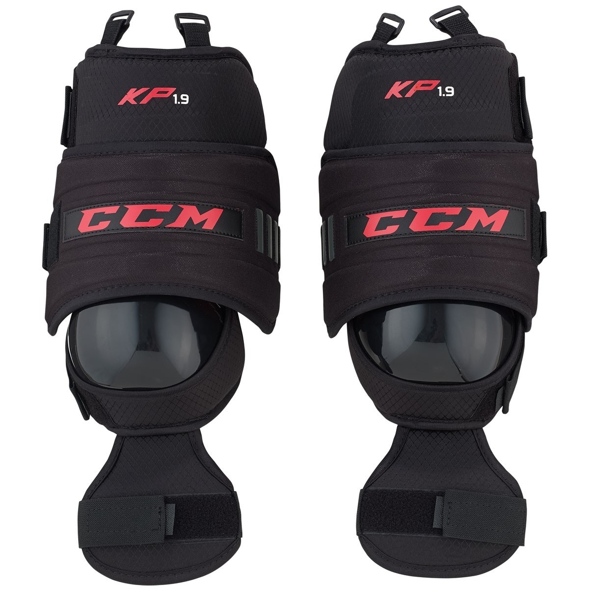 CCM Goalie KP1.9 Knee Pad Guards ! Pro SR JR YTH Ice Roller thigh guard Goal