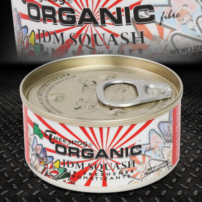 БАНКА ДЛЯ ОСВЕЖИТЕЛЯ ВОЗДУХА TREEFROG ORGANIC FIBER JDM С АРОМАТОМ СКВОША ДЛЯ ДОМА/ОФИСА/АВТО/АВТОМОБИЛЯ