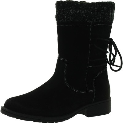 Женские ботинки Comfortiva Salem черного цвета до середины икры Boots 9 Medium (B,M) BHFO 5175