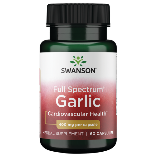 Swanson Full Spectrum Garlic (гвоздика) 400 мг 60 капсул