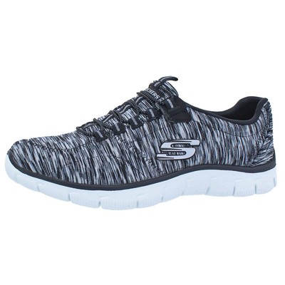 

Женские кроссовки Skechers Empire-Game On Black Fashion 9.5 Medium (B,M) BHFO 1844, Black/white