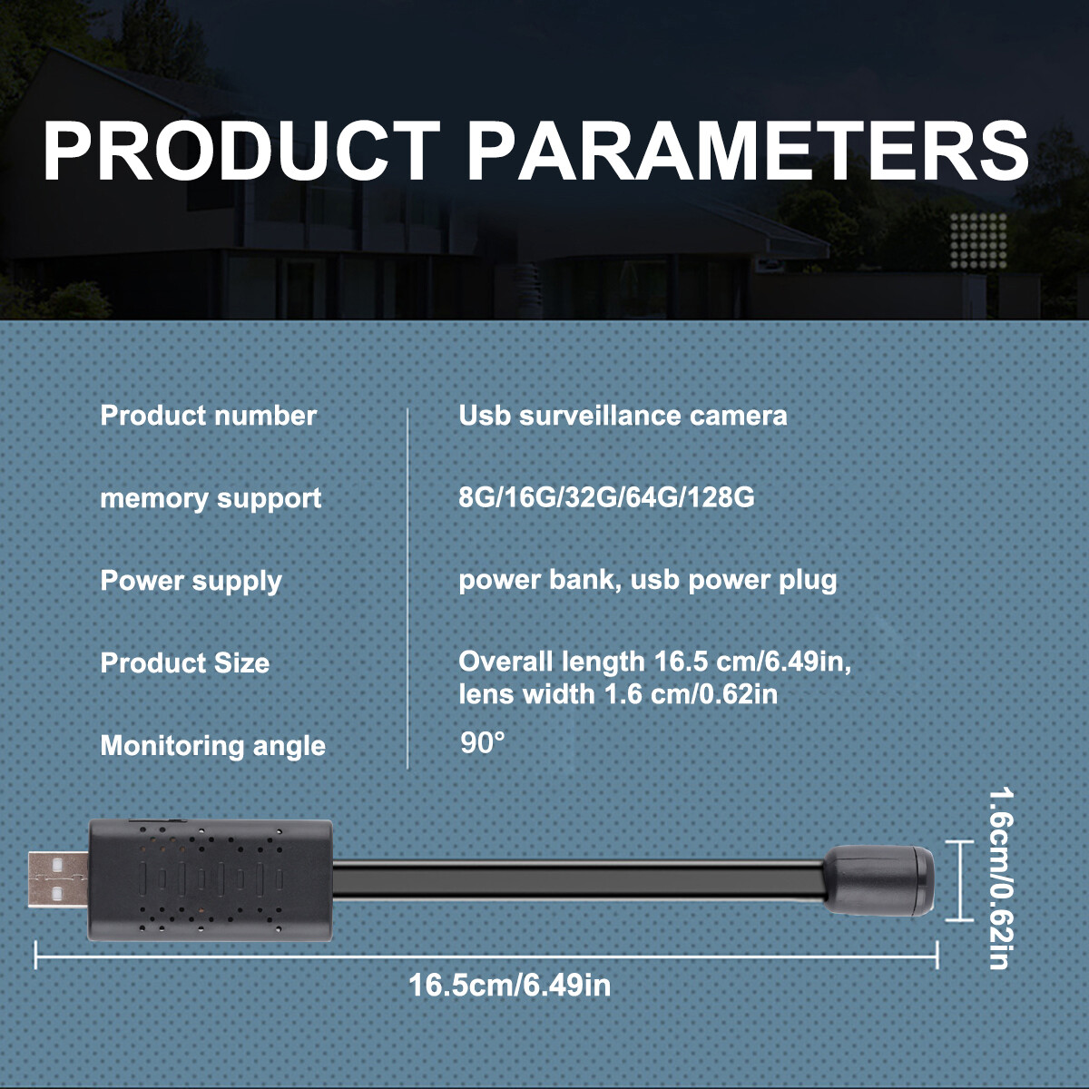 Portable Mini WiFi Camera Home Security USB Cam HD1080P Camcorder Video Recorder