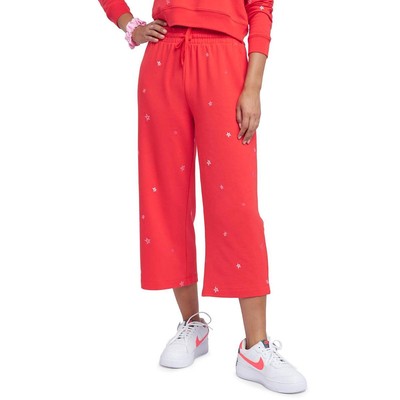 

Женские красные уютные спортивные штаны Sundown от Splendid, домашняя одежда  BHFO 5605, Red multi, RDF169I