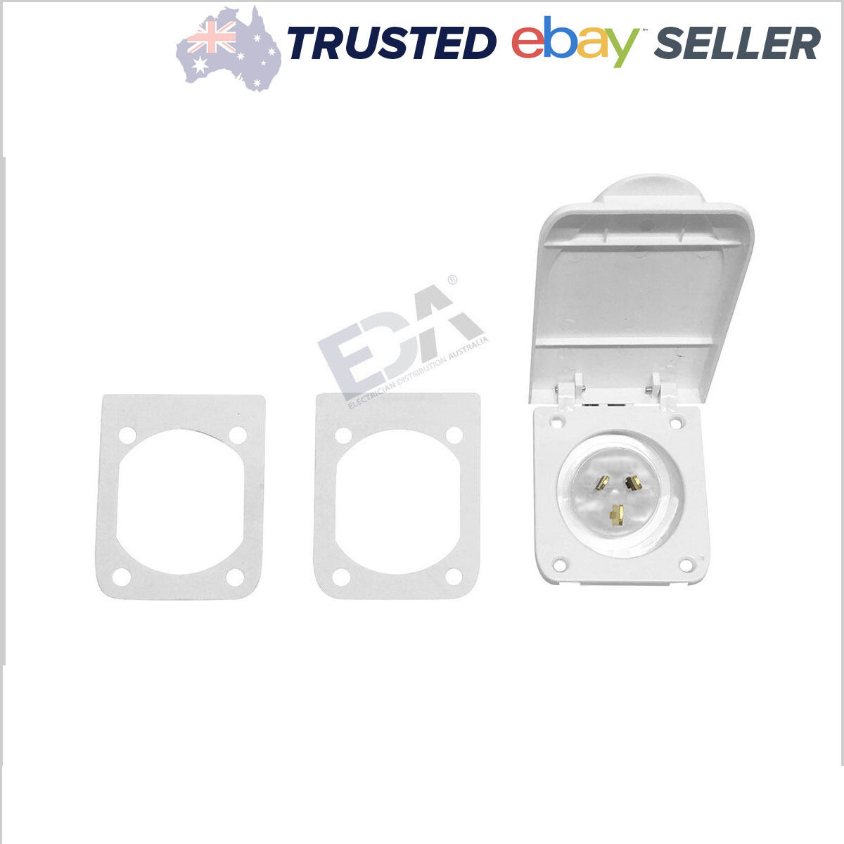 Caravan 15 Amp Power Inlet for Motor home and RV 240V Electrical Socket