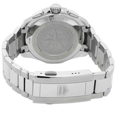 Pre-owned Tag Heuer Aquaracer Chronograph Quartz Black Dial Men's Watch Cbp1110.ba0627