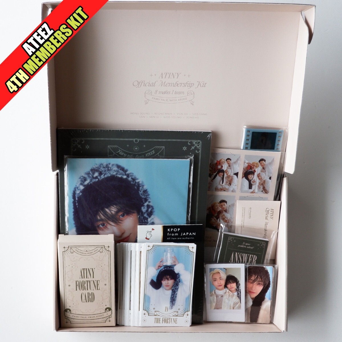 ATEEZ MEMBERSHIP KIT ４期 FC ATEEZ Official 2023 Fanclub 4th (4기) Membership Kit