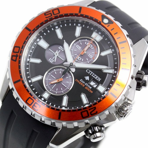 Pre-owned Citizen Promaster Ca0718-21e / 13e Marine Eco-drive Diver Mens Watch Us4