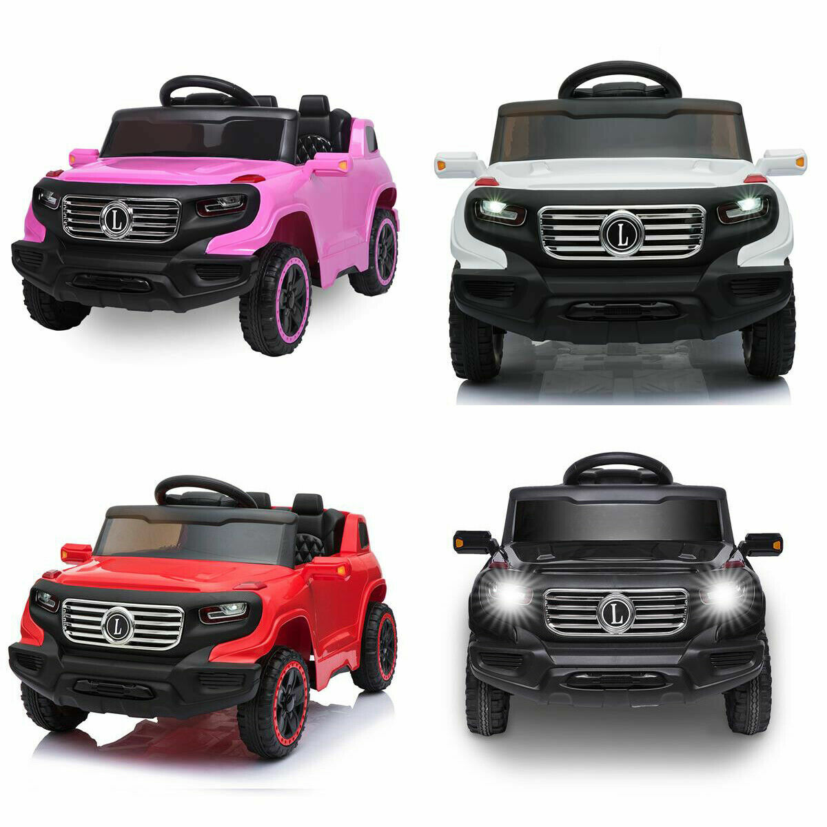 Car Toys 6V Battery Power Wheels Music 