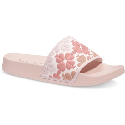 

Kate Spade New York Womens Olympia Pink Pool Slides 6 Medium (B, M) BHFO 5659, Розовый