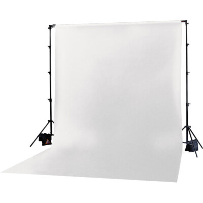 Серия Photoflex Solid Color, окрашенный муслиновый фон 10x20, однотонный белый #870304