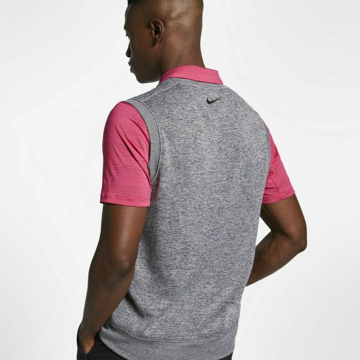 sweater vest and polo shirt