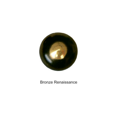 11/16'' High Dome ROUND Upholstery Nails Pins with 5/8'' Shank Bronze Ren. 10-Pk