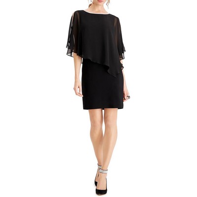 

Женское черное короткое коктейльное платье-футляр MSK Petites  BHFO 4543, Черный