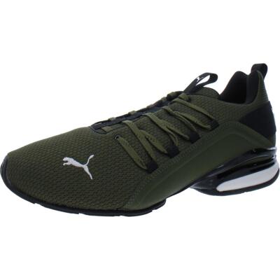 

Мужские кроссовки и кроссовки Puma AXELLON REFRESH Green 12 Medium (D) 4273, Green moss/black/gray