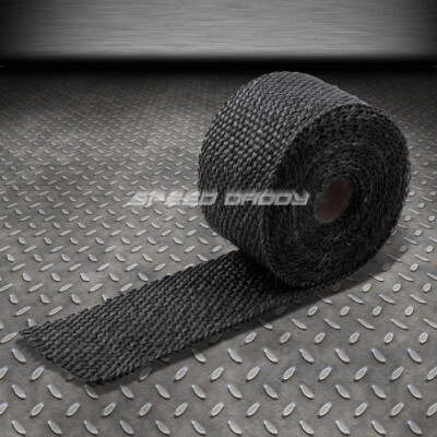 15 ФУТОВ/180 Л 2 Вт КОЛЛЕКТОР /КОЛЛЕКТОРНАЯ ТРУБА/ВЫХЛОПНАЯ ТРУБА С ТУРБОНАДДУВОМ, ЧЕРНАЯ ЛЕНТА ДЛЯ ТЕРМООБМОТКИ