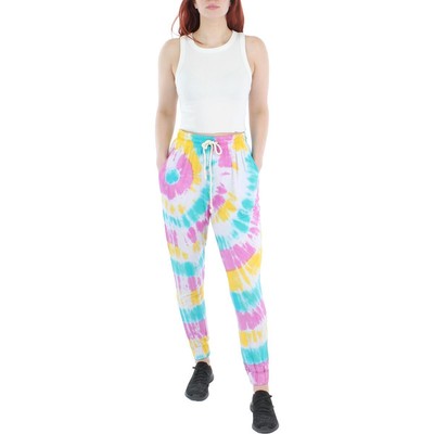 

Женские удобные брюки-джоггеры Ramy Brook Josie Tie-Dye, домашняя одежда BHFO 7627, Multi