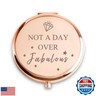 Gifts for Women Girls, Personalized Compact Mirror, Unique Mothers Day Birthday Gifts, Funny Graduation Gifts for Her, Sentimental Present for Female Friends Wife Mom Daughter Sister