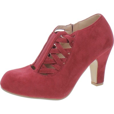 

Женские красные туфли Mary Jane с круглым носком Journee Collection, ширина 7 (C,D,W) BHFO 8653, Красный, 002353